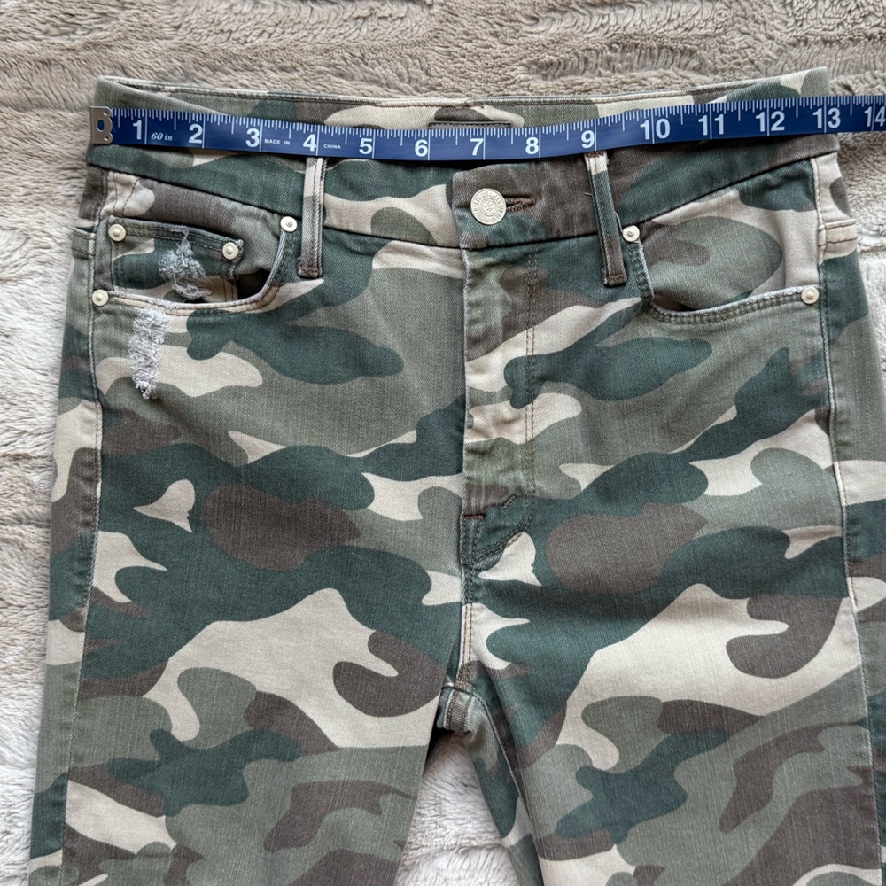 MOTHER High Waisted Looker Ankle Fray in See Me Size 25 - Picture 8 of 13